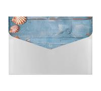 Things on The Ground - Organizer per documenti a fisarmonica, con 6 tasche, espandibile, con etichette, cartelle per documenti da viaggio, buste in plastica con chiusura a scatto, 33 x 23 cm