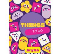 THINGS TO DO notebook