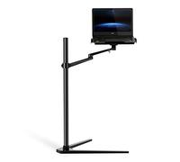 Thingy Club - Supporto 3 in 1 per computer portatile, girevole a 360°, regolabile in altezza, 33 cm, per iPad Pro, iPad Air, iPad mini