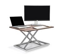 Thingyclub® da scrivania convertitore altezza regolabile Sit a supporto per PC e monitor, 765 x 51 mm, superficie di lavoro