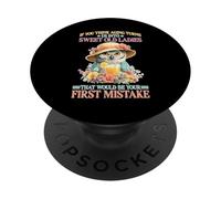Think Aging Makes Us Sweet That’s Your First Mistake PopSockets PopGrip Adesivo