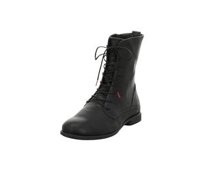 Think! Agrat Senza Cromo Abbronzato Leggermente Foderato, Stivaletto Donna, Nero 0010, 39.5 EU