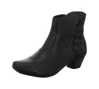 Think! Aida Foderato in Pelle Sostenibile, Stivaletto Donna, 000 Nero Combinato, 42.5 EU
