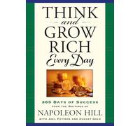 Joel Fotinos August Gold Napoleon Hill Think and Grow Rich Everyday (Tascabile)