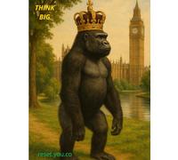 Think Big: Notebook & Planner: Cornell Lined Journal for Professionals and Students, 110 Pages, 8.5 x 11 Inches