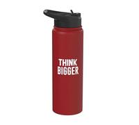 Think Bigger - Scritta saggezza Stainless Steel Insulated Water Bottle