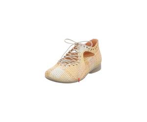 Think! Damen Guad2 Lederfutter Slipper, Sand 9010, 40.5 EU