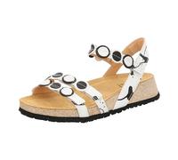 Think! Donna Koak Sostenibile Strapping Sandalo, Nero Combi 9010, 36 EU