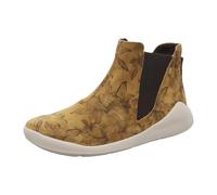 Think! Duene Pelle Foderata Sostenibile, Stivaletti Chelsea Donna, 3000 ocra Station Wagon, 39 EU