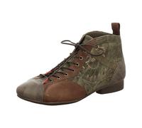 Think! Guad2 Foderato in Pelle Sostenibile, Stivali Donna, 9010 Muschio Station Wagon, 36.5 EU