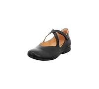 Think! Guad2 Lederfutter, Ballerine Donna, Nero 0010, 39 EU