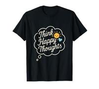Think Happy Thoughts Good Vibes Crew GRAP Maglietta