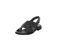 Think! Kamaa Lederfutter, Sandali Donna, Nero 0000, 41 EU