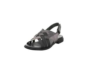 Think! Kamaa Lederfutter, Sandali Donna, Nero Combi 9000, 37 EU