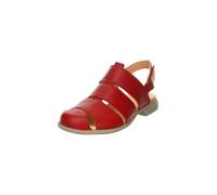 Think! Kamaa Lederfutter, Sandali Donna, Rosso 5000, 41 EU