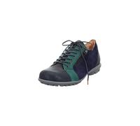 Think! Kong Herren Lederfutter, Derby Uomo, Navy Kombi 8010, 43.5 EU