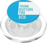 think outside frase motivation creativo different particolare PopSockets PopGrip per MagSafe