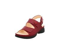 Think! Pantofole da Donna Cambio in Pelle, Rosso 5010, 42 EU