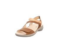 Think! Pantofole da Donna Camilla in Pelle, Cognac Kombi 3000, 42 EU