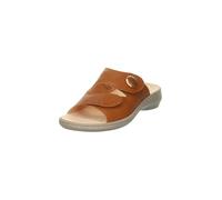 Think! Pantofole da Donna Camilla in Pelle, Cognac Kombi 3010, 37 EU