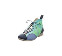 Think! Pantofole da donna Guad2 in pelle, Green Kombi 9110, 37 EU