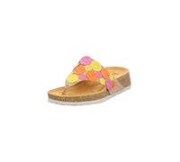 Think! Pantofole da donna in pelle koak, Linen Kombi 4000, 37 EU