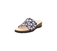 Think! Pantofole da Donna Julia in Pelle, Indigo Kombi 8020, 36 EU