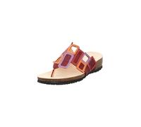 Think! Pantofole da Donna Julia in Pelle, Rosso Kombi 5000, 43 EU