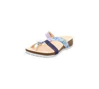 Think! Pantofole da Donna Julia in Pelle, Turchese Kombi 8050, 36 EU