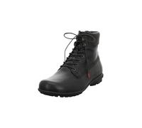 Think! Pelliccia d'Agnello conizzata Senza Cromo Kong, Stivali da Neve Uomo, 0020 Nero Combi, 45 EU