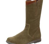 Think! Rento Foderato in Pelle Sostenibile, Stivali Donna, 7000 Olive Kombi, 40.5 EU