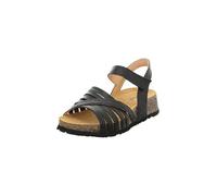 Think! Sandali da donna con fodera in pelle koak, Nero Combi 0000, 37 EU
