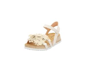 Think! Sandali da donna Koak senza cromo conciati sostenibili Slingback, Ivory Kombi 1010, 42 EU