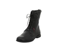 Think! Agrat Senza Cromo Abbronzato Leggermente Foderato, Stivaletto Donna, Nero 0010, 40.5 EU