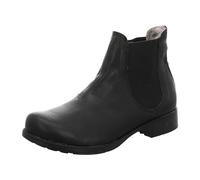 Think! Pensa Pelliccia di Agnello conciata Senza Cromo, Stivaletti Chelsea Donna, 0000 Nero, 38 EU