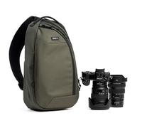 Think Tank TurnStyle - Borsa a tracolla per fotocamera, 11 l, Greenway