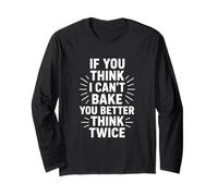 Think Twice Arte Divertente Maglia a Manica