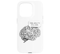Think, While It's Still Legal: Free Speech & Thinking Brain Custodia per iPhone 15 Pro