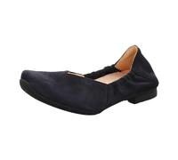 Think! Women Gaudi Sustainable Replaceable Footbed Ballet Flat, Water 8030, 35.5 EU