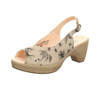 Think! Zeppa, Sandali Slingback Donna 9030 Panna, 36 EU
