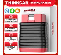 THINKCAR BD6 obd2 Scanner Bluetooth, Wireless All System Diagnostic Tool per iOS e Android, 5 reset Freee a vita