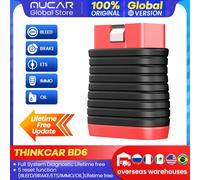THINKCAR BD6 OBD2 Strumento scanner Sistema completo Strumenti diagnostici automatici olio IMMO ETS Barke 5 funzione di ripristino lettore di codici a vita libera