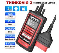 KINGBOLEN Ediag Plus Bluetooth Scanner, All System Bidirectional Control OBD2 Diagnostic Scanner for iOS & Android with ECU Coding, CAN-FD Protocol, Auto VIN, 15+ Service Functions All 1 Year Free