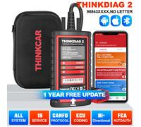 KINGBOLEN Ediag Plus Bluetooth Scanner, All System Bidirectional Control OBD2 Diagnostic Scanner for iOS & Android with ECU Coding, CAN-FD Protocol, Auto VIN, 15+ Service Functions All 1 Year Free