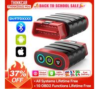 THINKCAR THINKDIAG MINI OBD2 Scanner Strumento diagnostico OE Sistema completo Scanner per auto per iOS Android Lettore di codici di guasto Aggiornamento gratuito