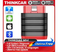 THINKCAR THINKDIAG Mini obd OBD2 Scanner Diagnosi per tutti i sistemi Strumento di scansione 10pcs TD mini
