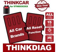 THINKCAR Thinkdiag/THINKDIAG 2 Aggiornamento Tutti gli software Rinnovo 1 anno Diagnostica completa gratuita del sistema 15 Reset bidirezionale per tutte le auto