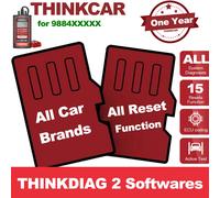 THINKCAR Thinkdiag/THINKDIAG 2 Aggiornamento Tutti gli software Rinnovo 1 anno Diagnostica completa gratuita del sistema 15 Reset bidirezionale per tutte le auto