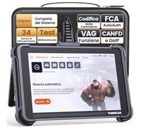 thinkcar ThinkScan 689 OBD2 Auto Diagnostica Diagnosi Auto con Diagnosi Completa del Sistema e 34 Manutenzione, Test di Attuazione Codifica ECU e TEST ATTIVO, DoIP/CANFD/FCA, Lifetime Free Update