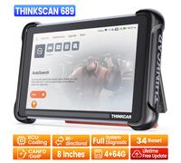 THINKCAR THINKSCAN 689 Strumento Diagnostico Professionale Bidirezionale per Auto, CANFD DOIP, Codifica ECU, 34 Reset, Scanner OBD2 per Tutti i Sistemi